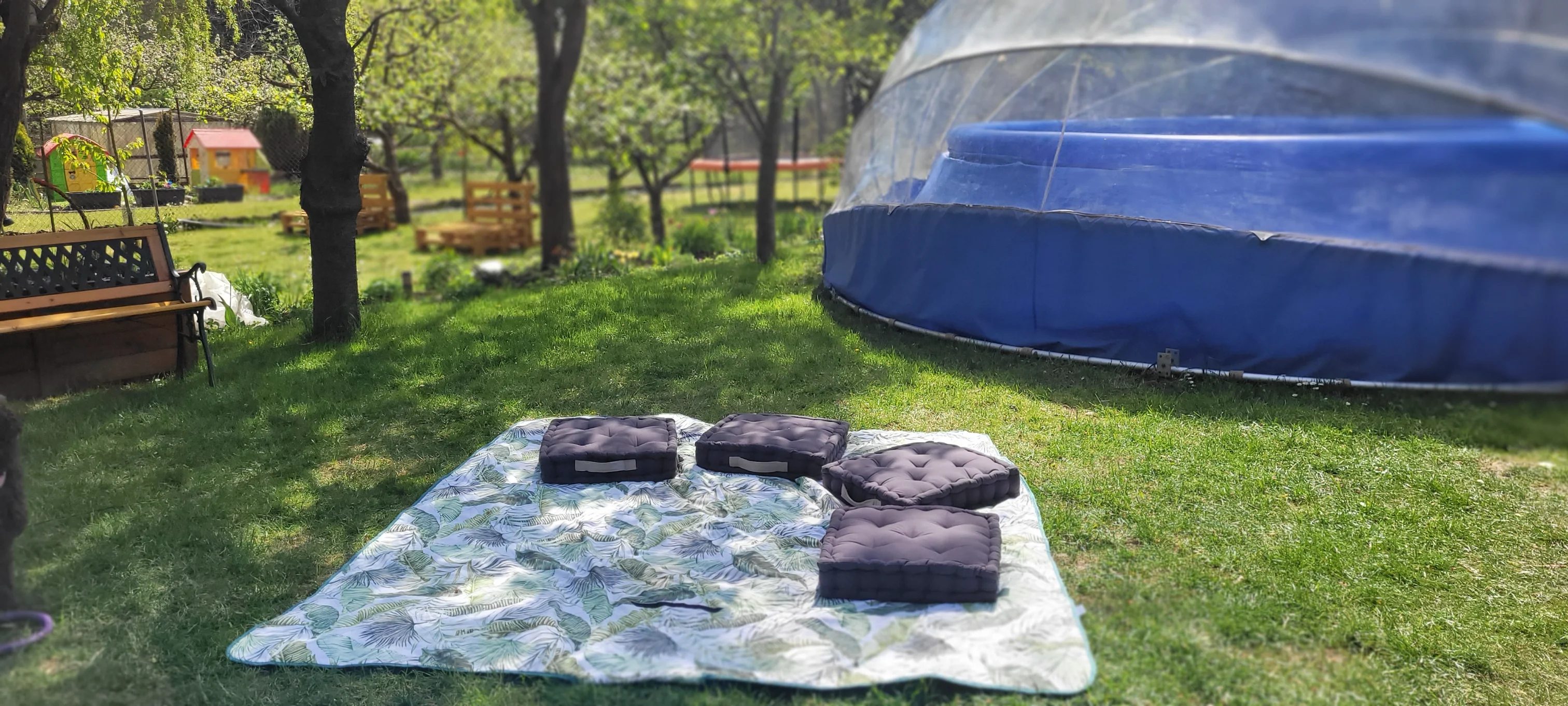 piknik na zahradě Brno